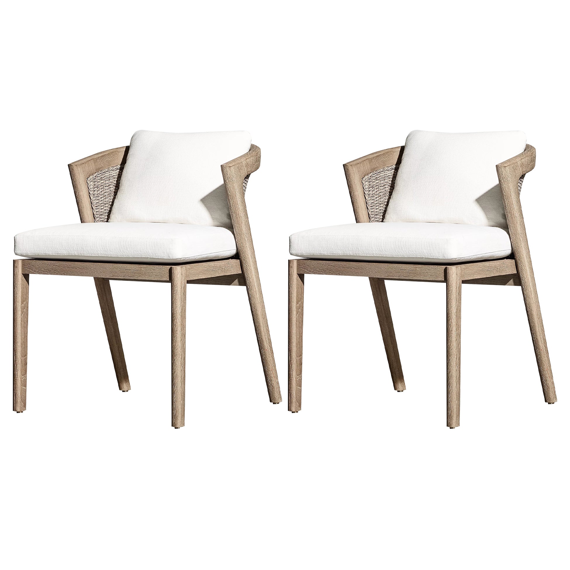 Rectangle Patio Dining Sets 1/2/5/7 Pieces Solid Wood Dining Table Set