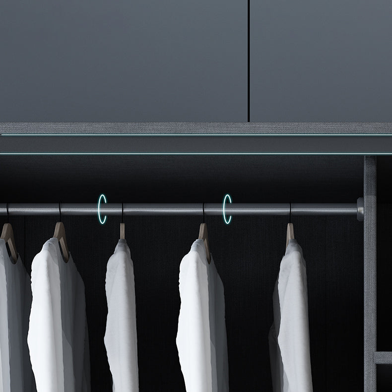 Manufactured Wood Glossy White Storage Cabinet Modern Cabinet for Bedroom