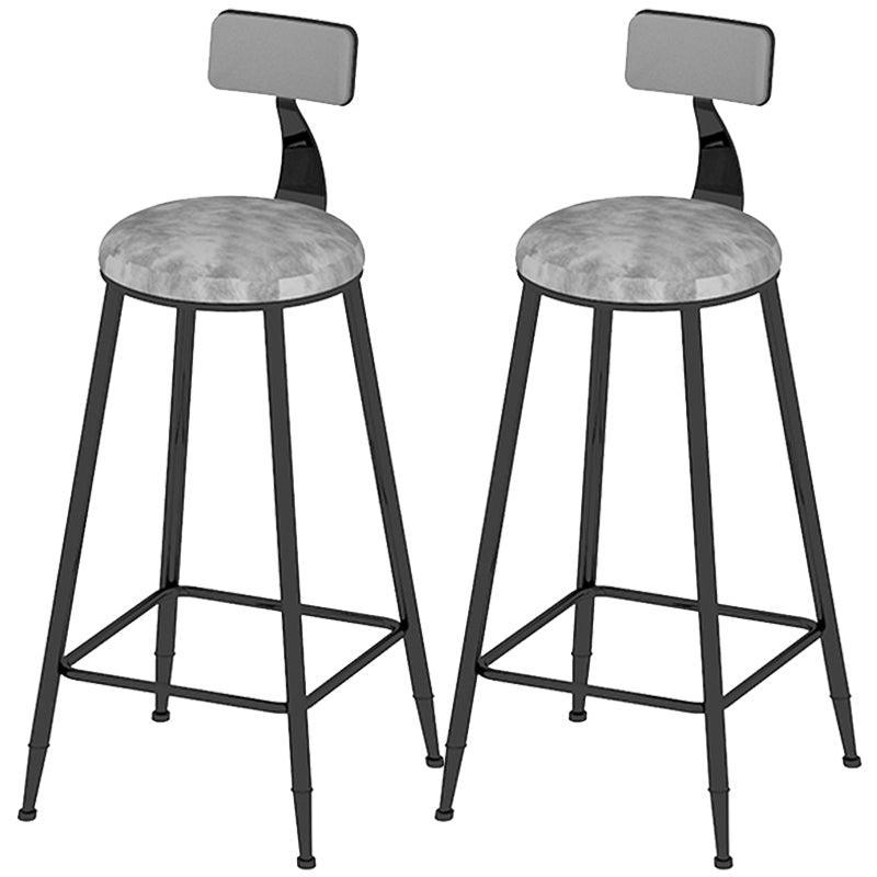 Industrial Counter and Bar Stool Armless Counter Height Stools