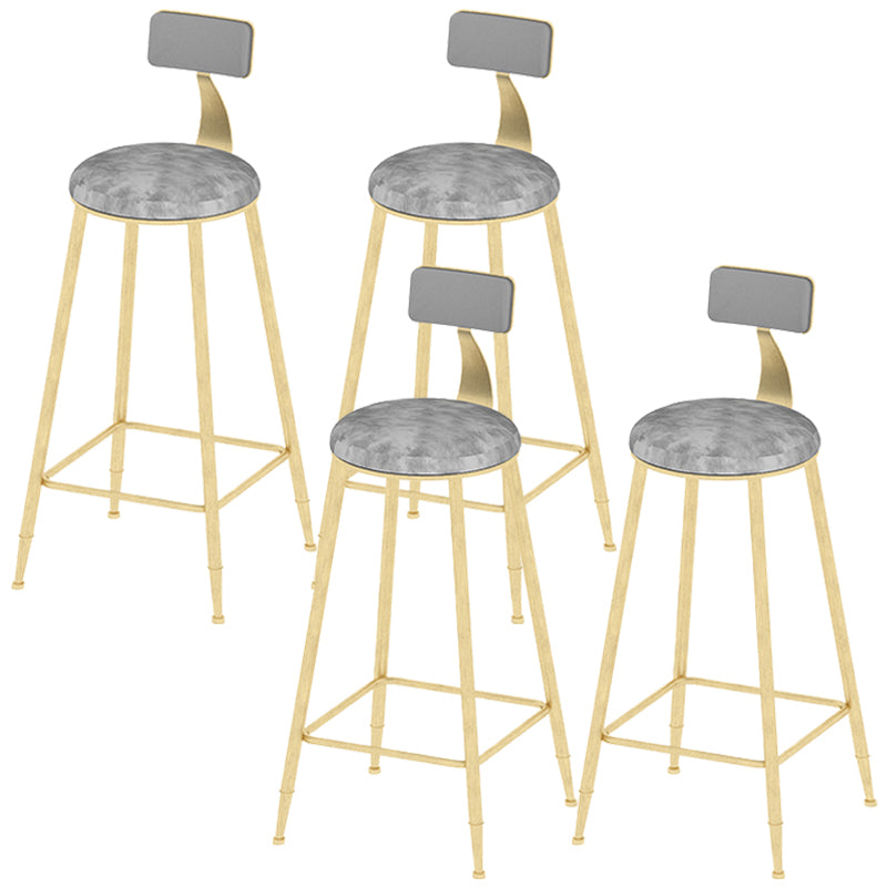 Industrial Counter and Bar Stool Armless Counter Height Stools