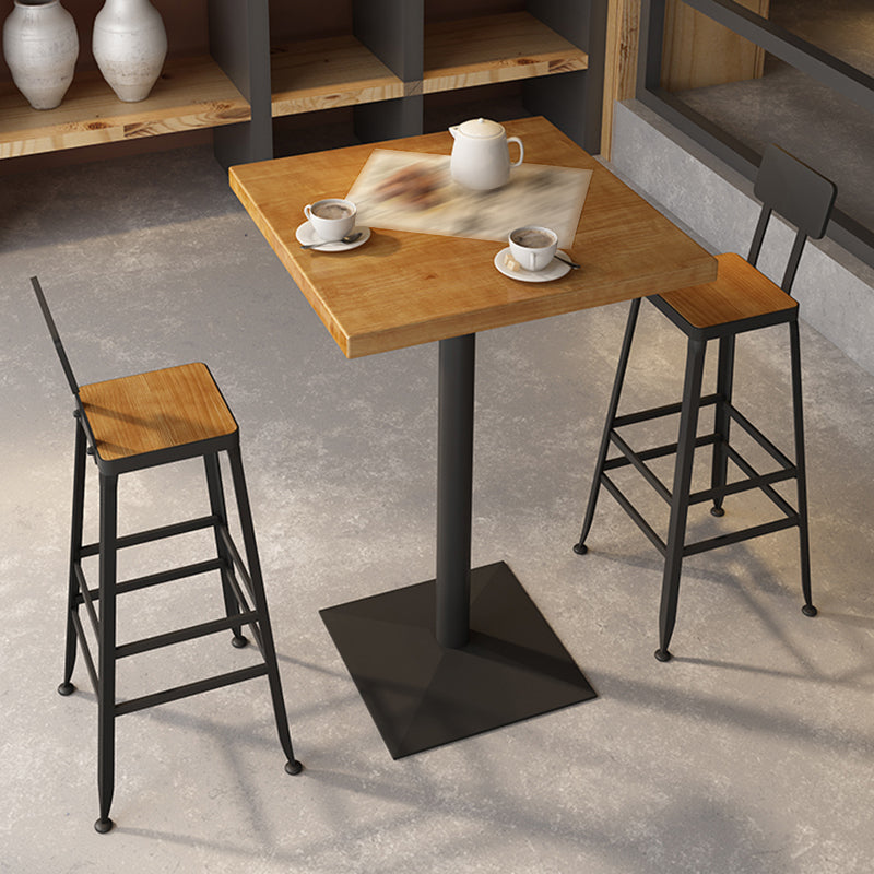 Contemporary Counter Height Stools Low Back Counter Chair for Restaurant