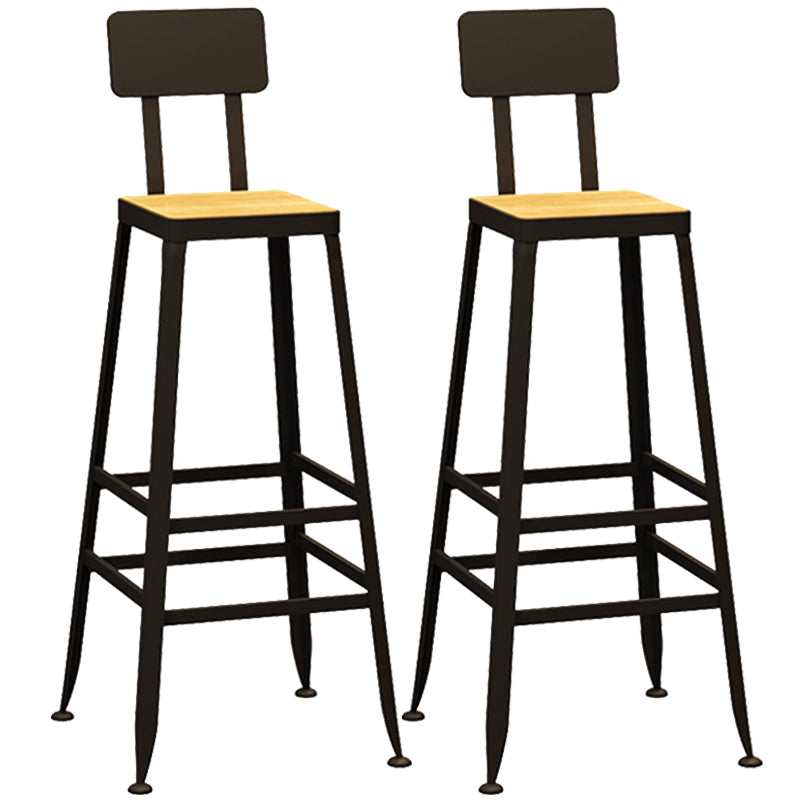Contemporary Counter Height Stools Low Back Counter Chair for Restaurant