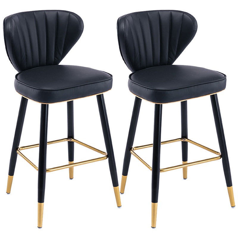 Industrial Counter Chair Low Back Counter Height Stools for Restaurant