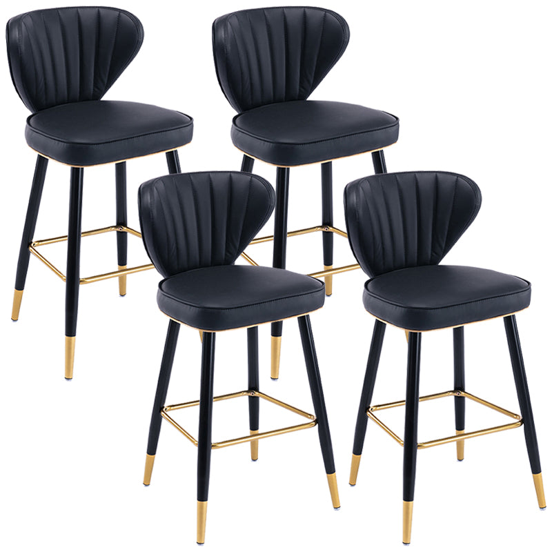 Industrial Counter Chair Low Back Counter Height Stools for Restaurant