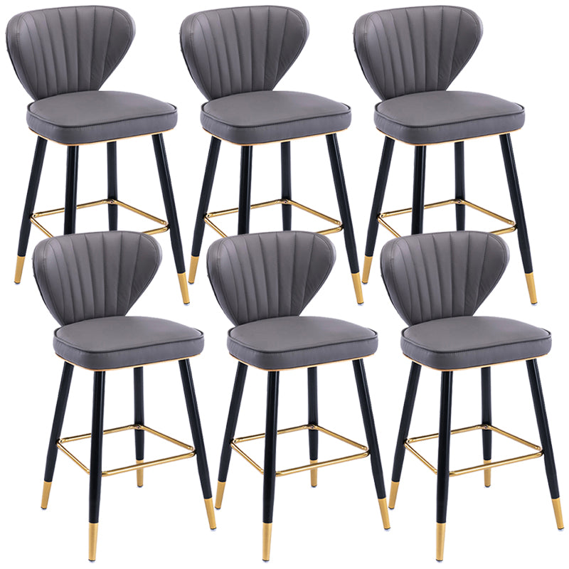 Industrial Counter Chair Low Back Counter Height Stools for Restaurant
