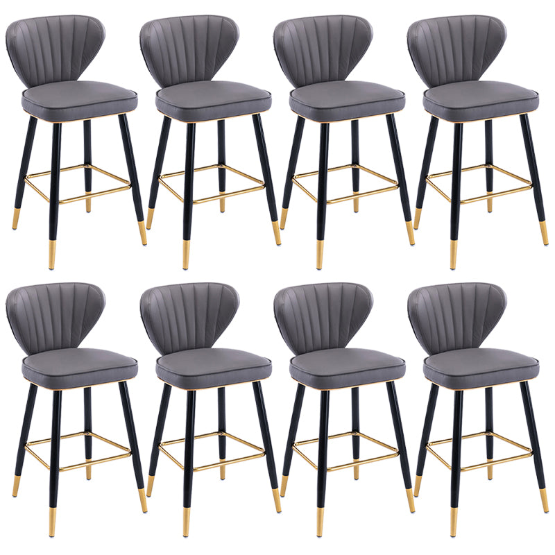 Industrial Counter Chair Low Back Counter Height Stools for Restaurant