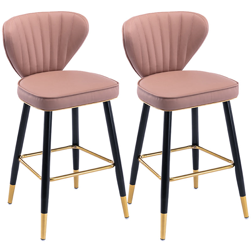 Industrial Counter Chair Low Back Counter Height Stools for Restaurant