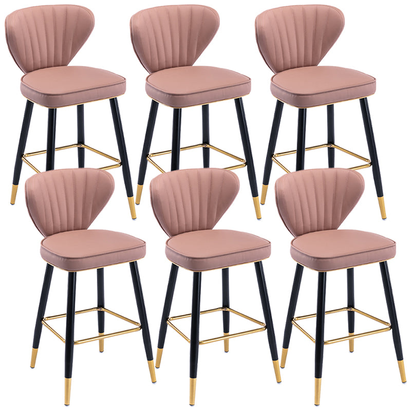 Industrial Counter Chair Low Back Counter Height Stools for Restaurant