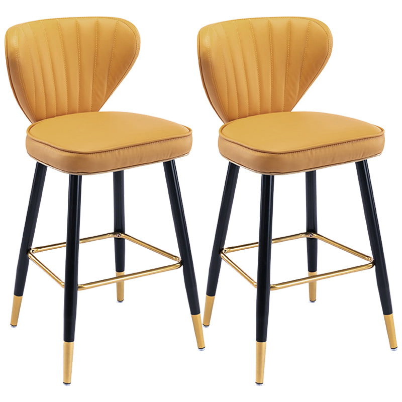 Industrial Counter Chair Low Back Counter Height Stools for Restaurant