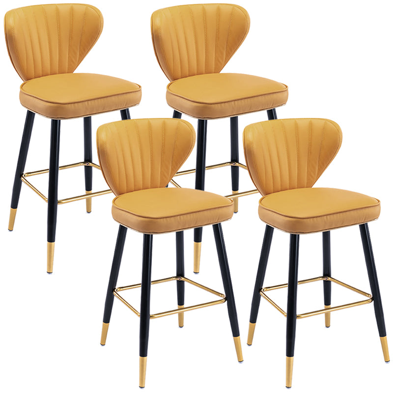 Industrial Counter Chair Low Back Counter Height Stools for Restaurant