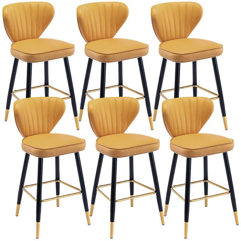 Industrial Counter Chair Low Back Counter Height Stools for Restaurant
