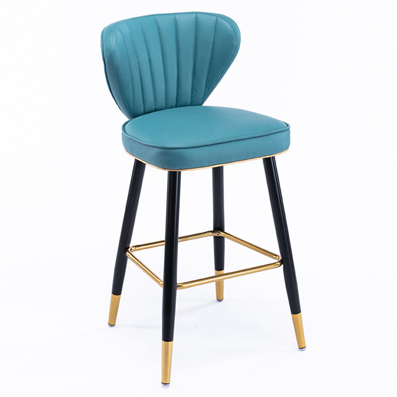 Industrial Counter Chair Low Back Counter Height Stools for Restaurant