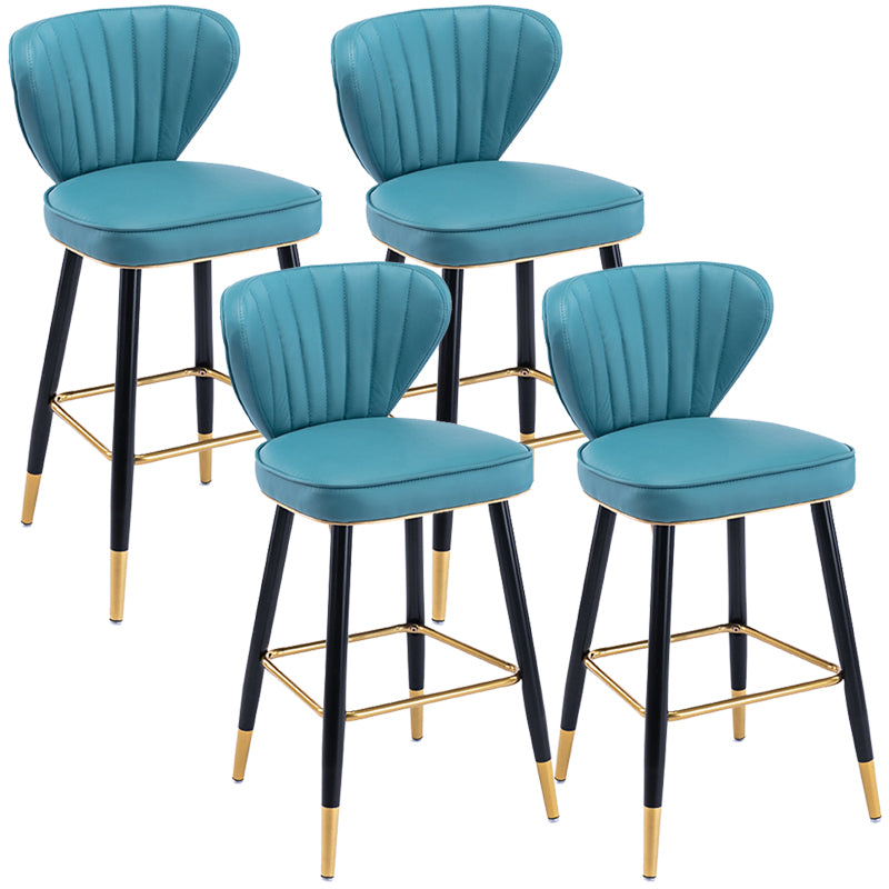 Industrial Counter Chair Low Back Counter Height Stools for Restaurant