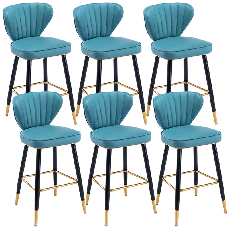 Industrial Counter Chair Low Back Counter Height Stools for Restaurant