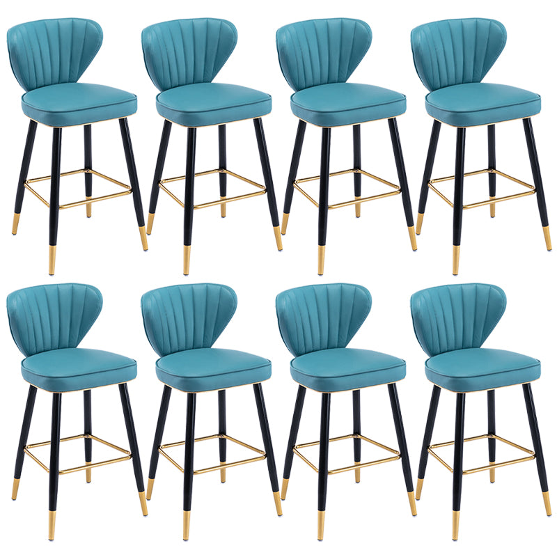 Industrial Counter Chair Low Back Counter Height Stools for Restaurant