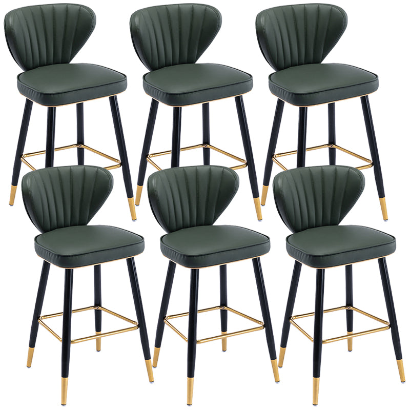 Industrial Counter Chair Low Back Counter Height Stools for Restaurant