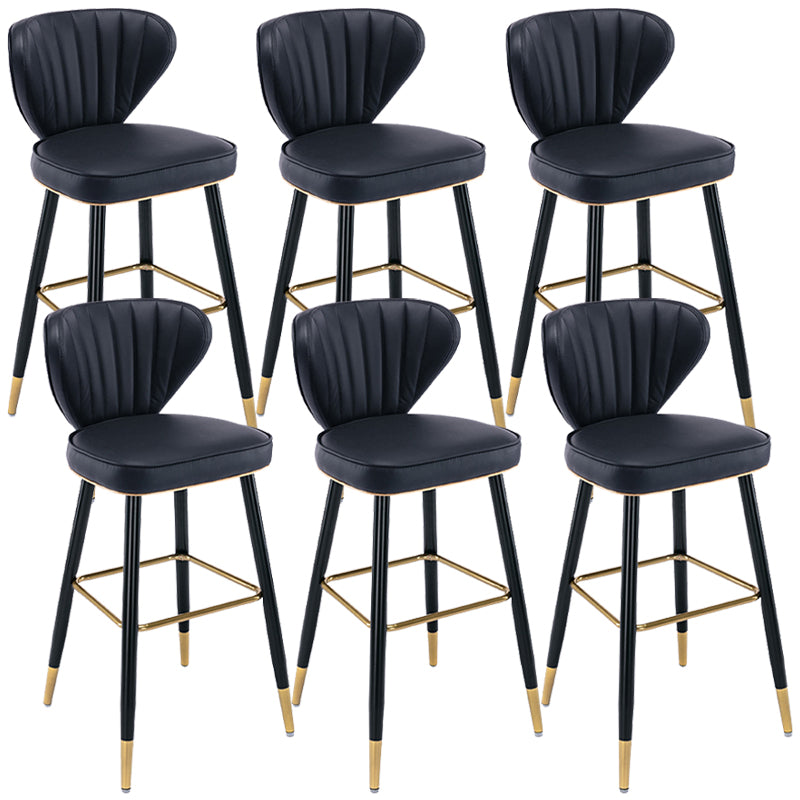 Industrial Counter Chair Low Back Counter Height Stools for Restaurant