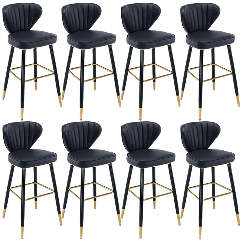 Industrial Counter Chair Low Back Counter Height Stools for Restaurant