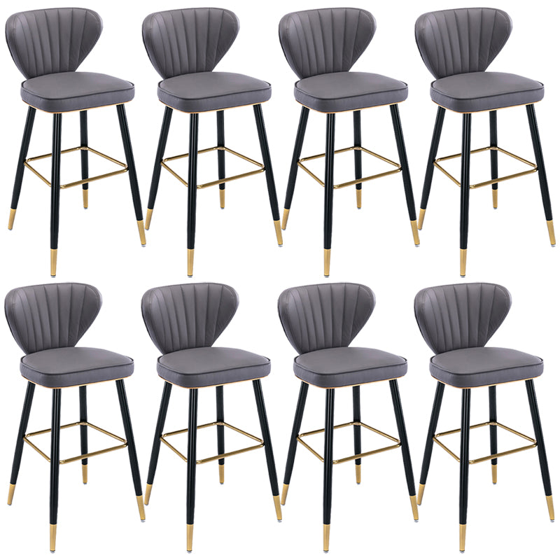 Industrial Counter Chair Low Back Counter Height Stools for Restaurant