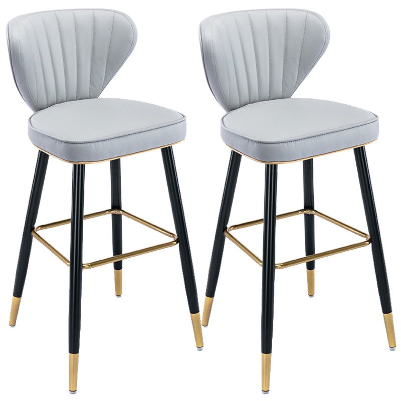 Industrial Counter Chair Low Back Counter Height Stools for Restaurant