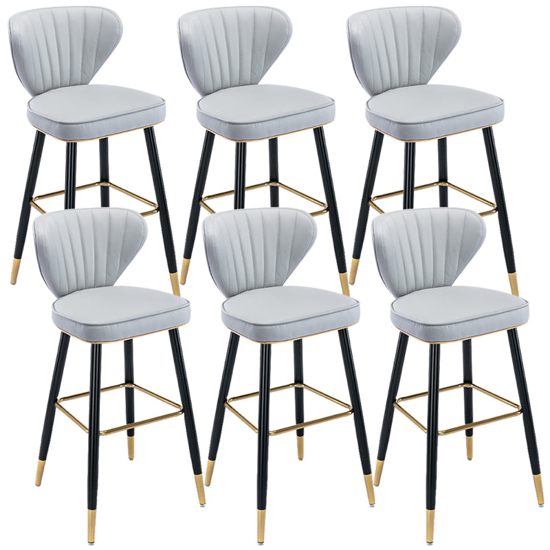 Industrial Counter Chair Low Back Counter Height Stools for Restaurant