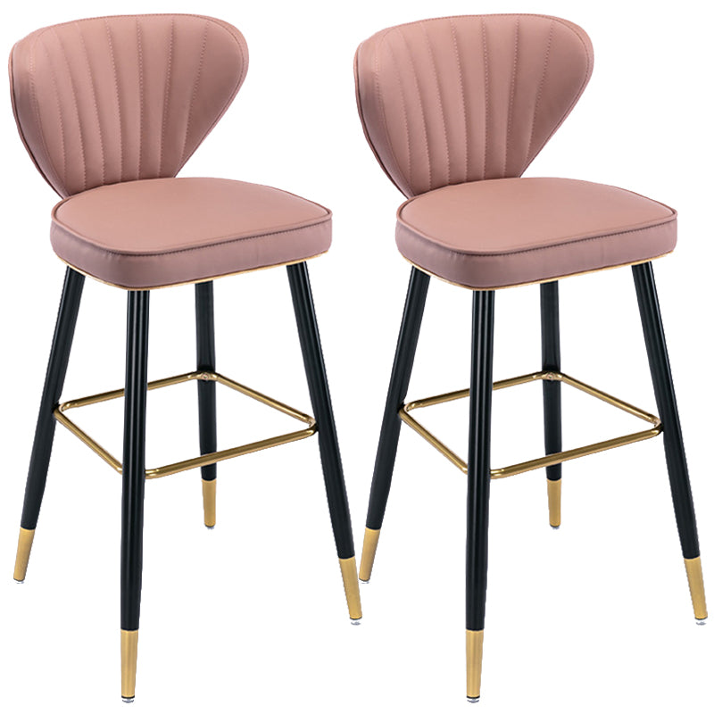 Industrial Counter Chair Low Back Counter Height Stools for Restaurant