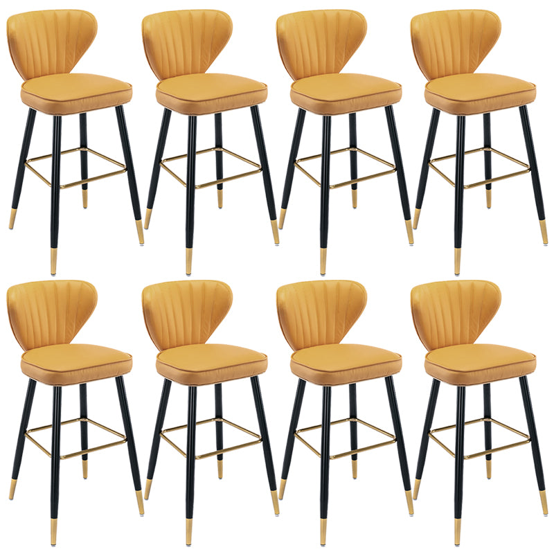 Industrial Counter Chair Low Back Counter Height Stools for Restaurant