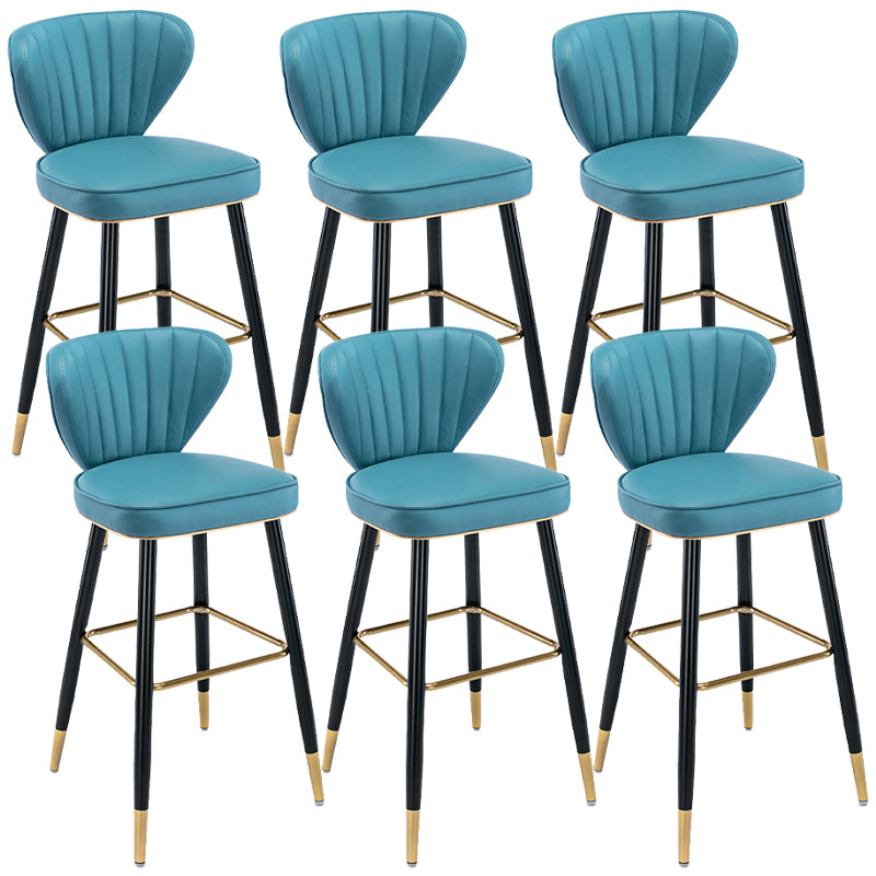 Industrial Counter Chair Low Back Counter Height Stools for Restaurant