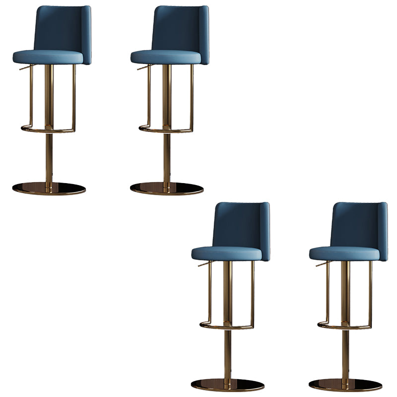 Industrial Adjustable Bar Stool Low Back Counter Bar Stool for Home