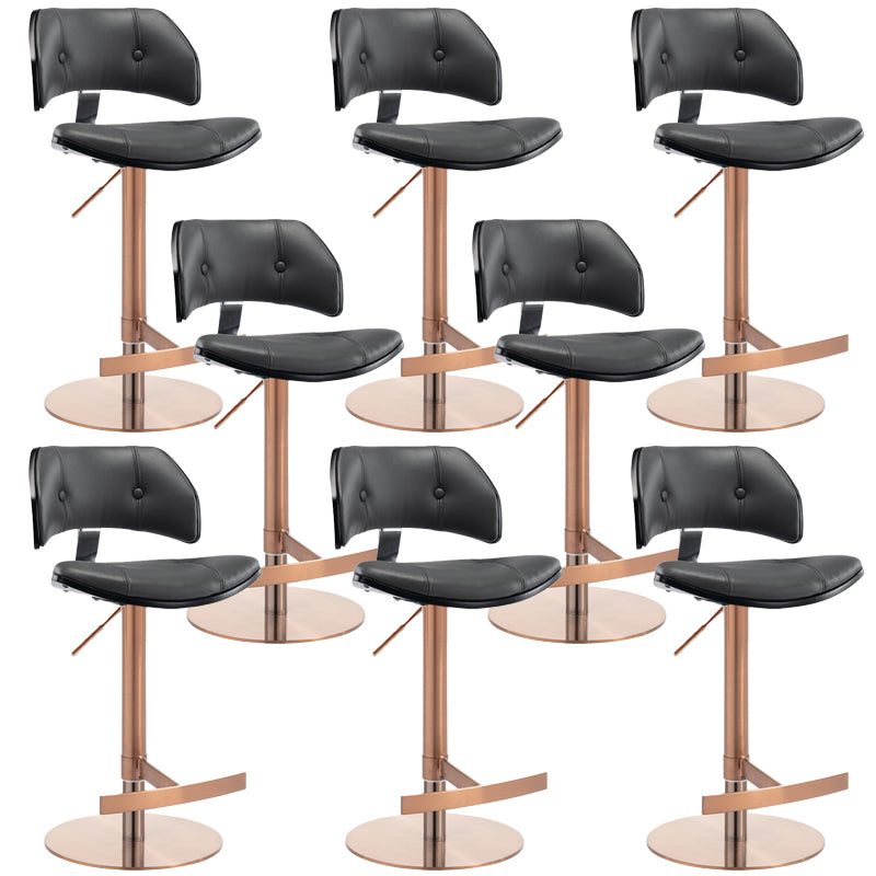 Industrial Rotatable Bar Stool Low Back Counter Bar Stool for Home
