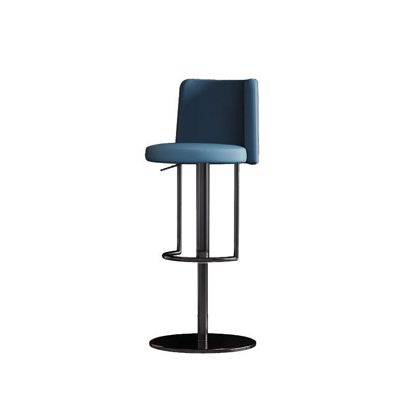 Industrial Adjustable Bar Stool Low Back Counter Bar Stool for Kitchen