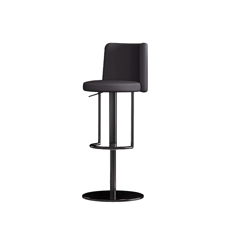 Industrial Adjustable Bar Stool Low Back Counter Bar Stool for Kitchen