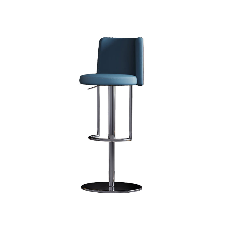 Industrial Adjustable Bar Stool Low Back Counter Bar Stool for Kitchen
