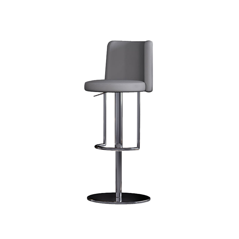Industrial Adjustable Bar Stool Low Back Counter Bar Stool for Kitchen