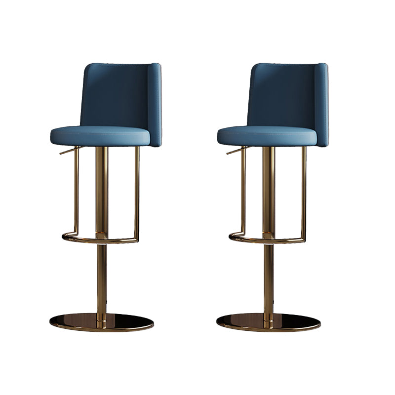 Industrial Adjustable Bar Stool Low Back Counter Bar Stool for Kitchen