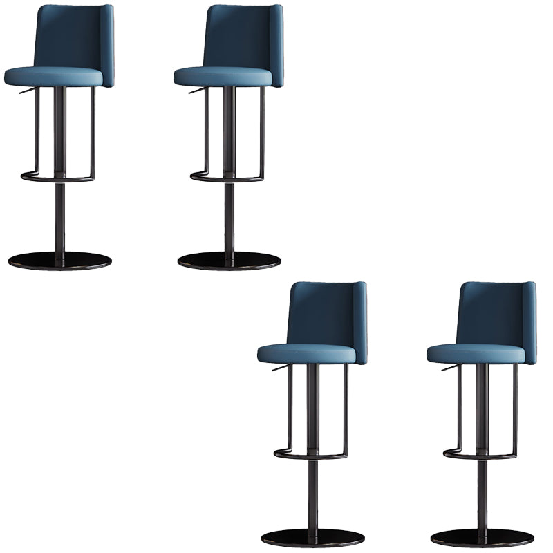 Industrial Adjustable Bar Stool Low Back Counter Bar Stool for Kitchen