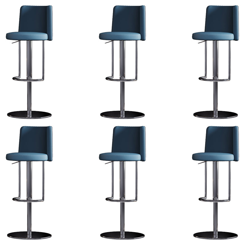 Industrial Adjustable Bar Stool Low Back Counter Bar Stool for Kitchen