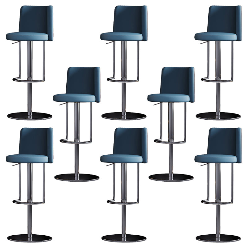 Industrial Adjustable Bar Stool Low Back Counter Bar Stool for Kitchen