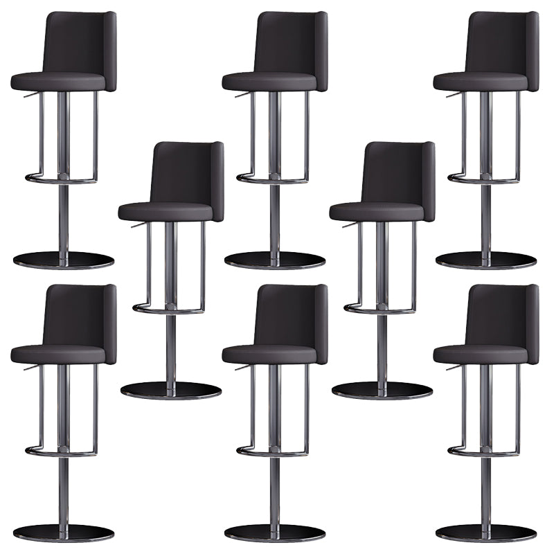 Industrial Adjustable Bar Stool Low Back Counter Bar Stool for Kitchen