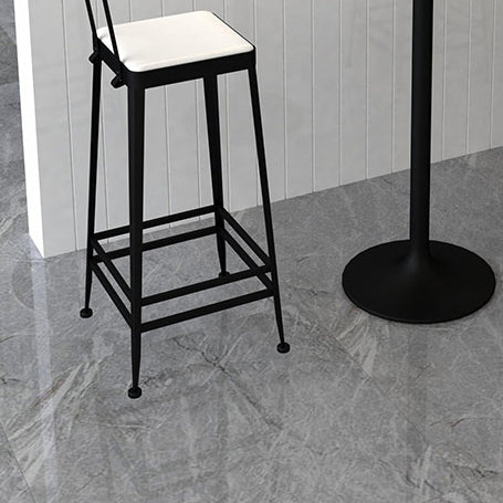 Industrial Low Back Barstools Square Bar Stools with Metal Base