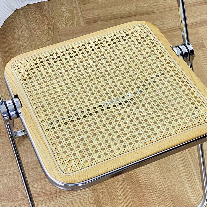 Industrial Side Chair Metal Folding Indoor Dining Chair for Home
