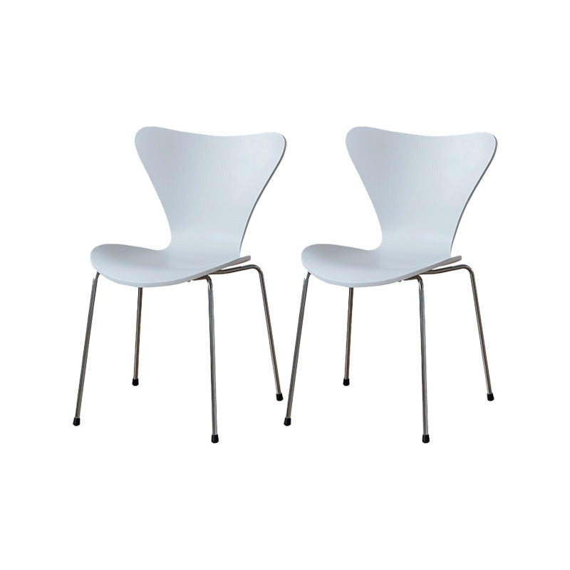 Industrial Style Side Chair Wooden Indoor Dining Chair for Home