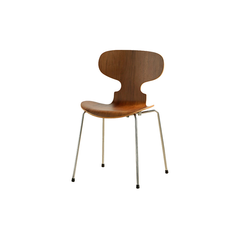 Industrial Style Side Chair Wooden Indoor Dining Chair for Home