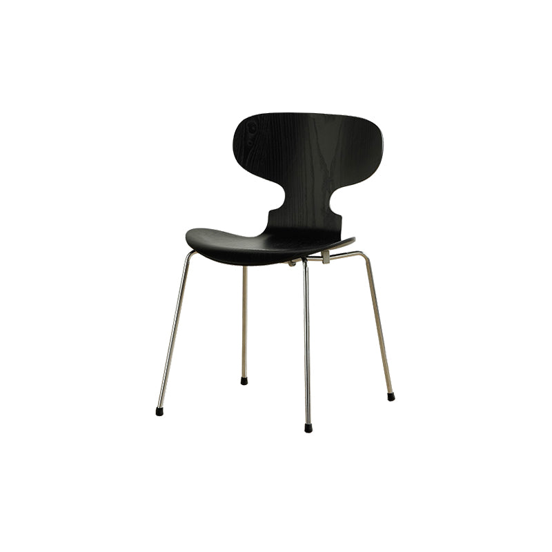 Industrial Style Side Chair Wooden Indoor Dining Chair for Home