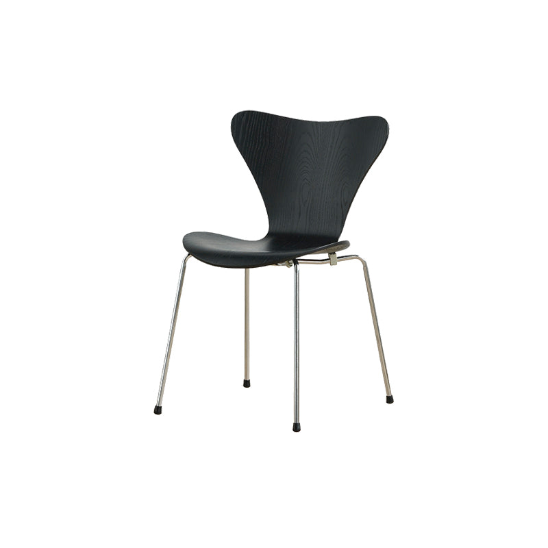 Industrial Style Side Chair Wooden Indoor Dining Chair for Home
