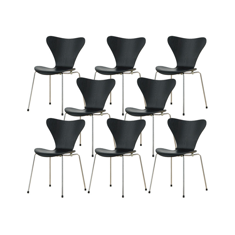 Industrial Style Side Chair Wooden Indoor Dining Chair for Home