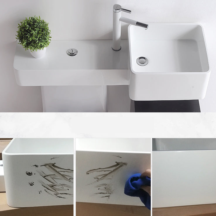 Contemporary Flush Toilet Floor Mount One-Piece Toilet Toilet Bowl