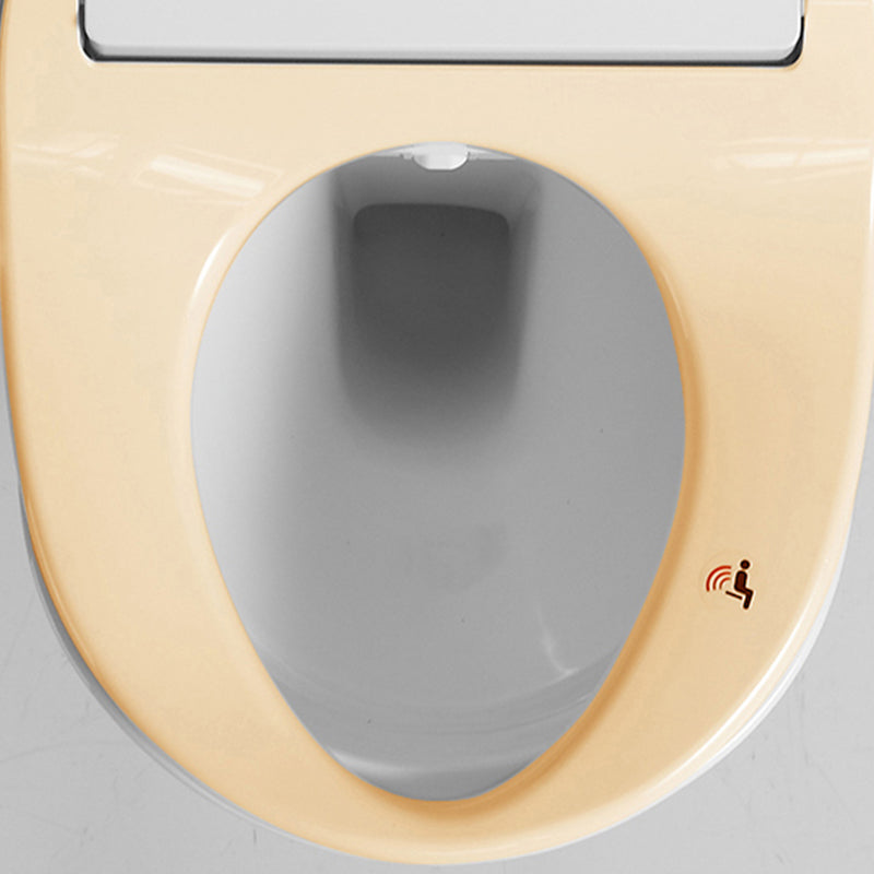 Contemporary One Piece Toilet Bowl Wall Mount Porcelain Urine Toilet
