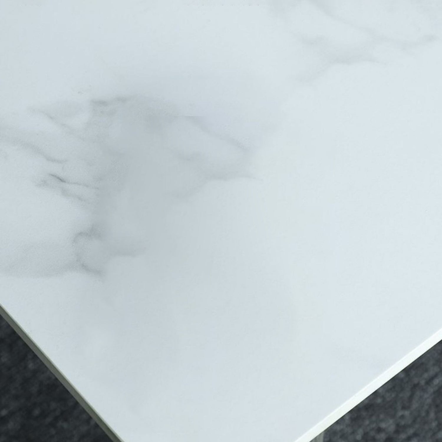 Nordic Rectangle Stone Dining Table 1/2/5/7 Pieces Dining Set for Dining Room