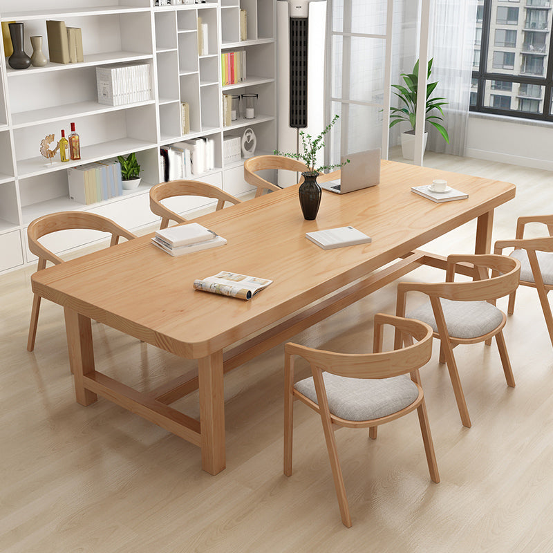 Modern Rectangle Dining Table 1/5/6/7 Pieces Dining Set for Dining Room